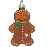 Gingerbread Large  Hanging Christmas Decoration 9cm