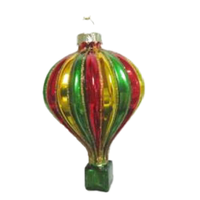 Hot Air Balloon Christmas Decoration 10cm