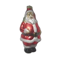 Standing Santa with Sack  Christmas Decoration 13 x 6 cm