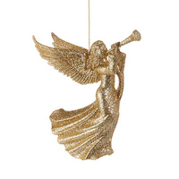 Gold Glitter Angel 15cm