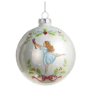 Nutcracker Suite  Ballerina Christmas Bauble 10cm