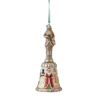 20th Anniversary Bell Cloche Hanging Christmas Ornament 13cm