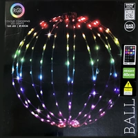 LED Ball 40cm 168 LED RGB Colour Changing