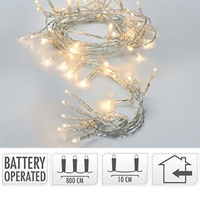 96 LED Warm White Fairy Lights 7m