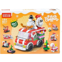Christmas Block 6 in 1 Set 3  273pc