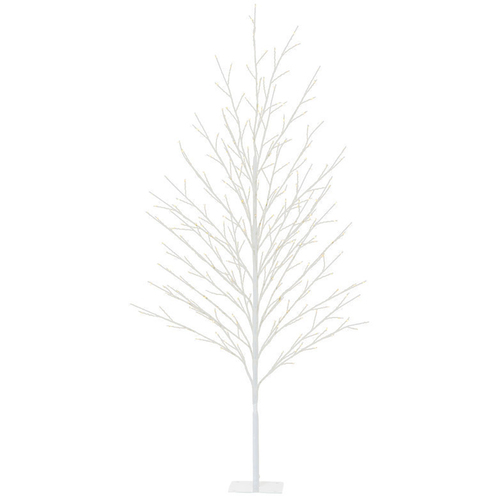 White LED Tree 150cm H x 70cm W