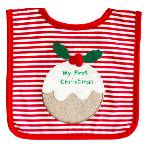 My First Christmas Bib