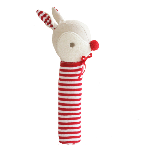 Rudolph Squeaker with Red Stripe
