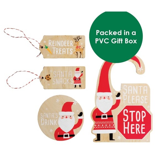 Santa is Coming Kit  4pc