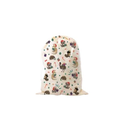 Aussie Xmas Sack 800 x 480 mm