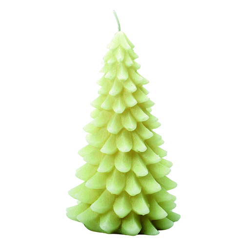 Deluxe Christmas Tree Candle White