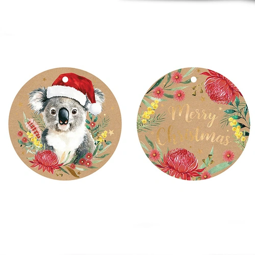 Salvo Charity Australiana Christmas Gift Tag 10Pk