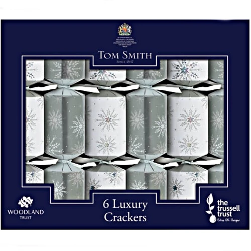 Silver and White Luxury Mini Cracker