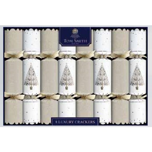 Gold and Cream Tree Premium Cracker