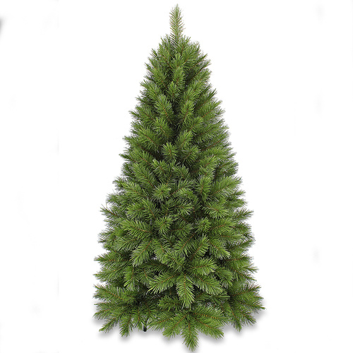 Slim Vienna Spruce Christmas Tree Hinged Green 1.52m