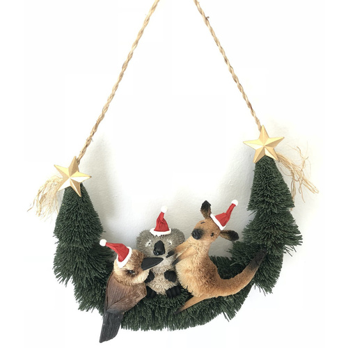 Bristlebrush Australian Animal Door Hanger  20cm 
