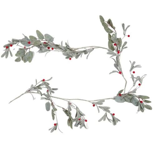 Mixed Ice Red Berry  Garland 150cm