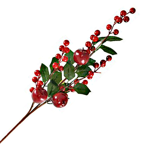 Mixed Berry Spray with Apples 60cm