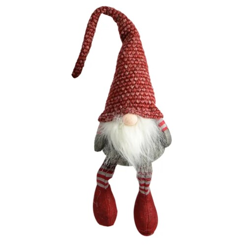 Sitting Santa Gnome 27cn H