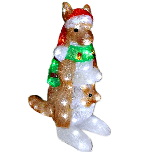 Christmas Kangaroo Christmas Display 68cm