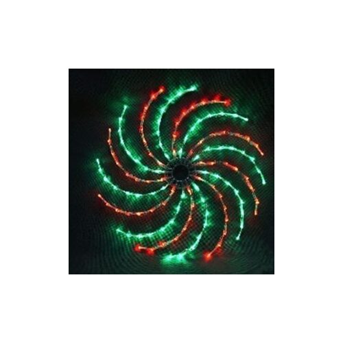LED Spinner 50cm Red and Green