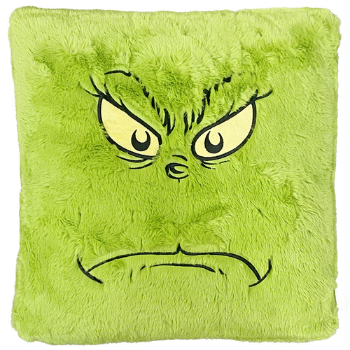 Plush Grinch Cushion 40cm