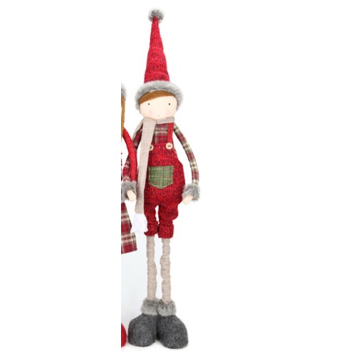 Fabric Boy Standing Red