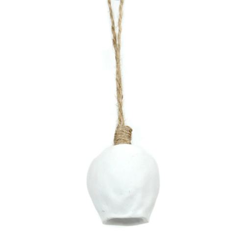 White Resin Gumnut  5cm
