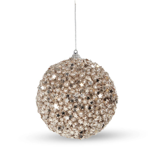 Ferrero Star Champagne Bauble 10cm