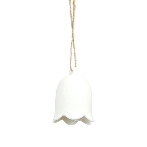 Porcelain Hanging Flower Bell