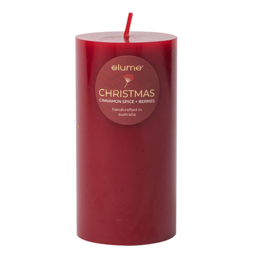 Cinnamon Spice and Berries Scented Soy Candle 3x6