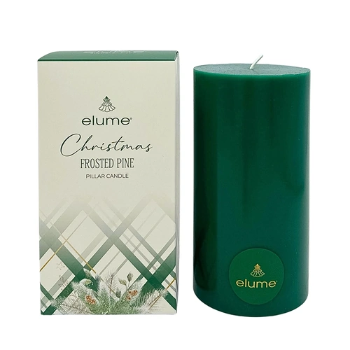 Frosted Pine Scented  Candle 3 x 6 