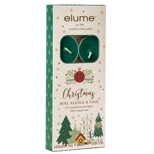 Pine Needle Scented Tealights x 10