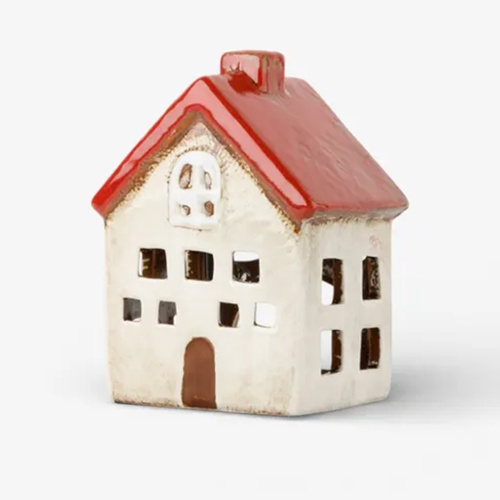 Alsace Cream Villa Ceramic Tea Light