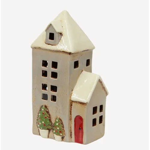 Alsace Tea Light Christmas Parish Stone