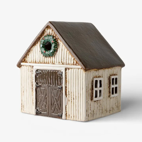 Nordgard Stable with Wreath Tea Light