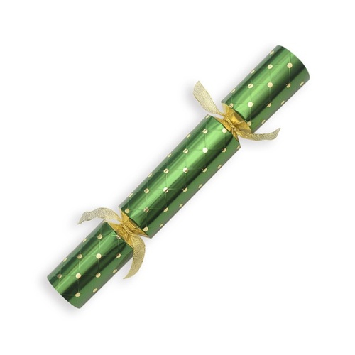 Diamond Dot Green 11" Catering Crackers - Box of 50