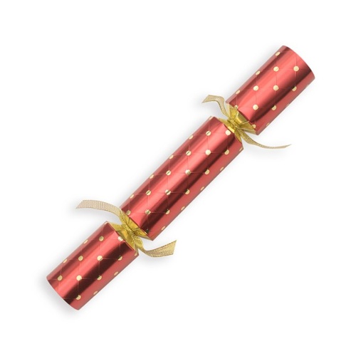Diamond Dot Red 11" Catering Crackers - Box of 50