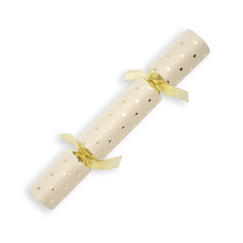 Diamond Dot Cream 11" Catering Crackers - Box of 50