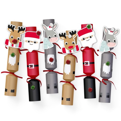 Santa and Friends Make Your Own Crackers 6pk