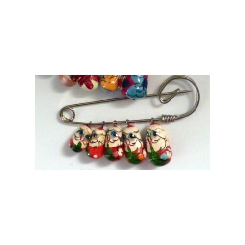 Russian Santa Pin