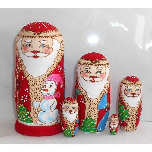 Russian Santa Medium 14cm