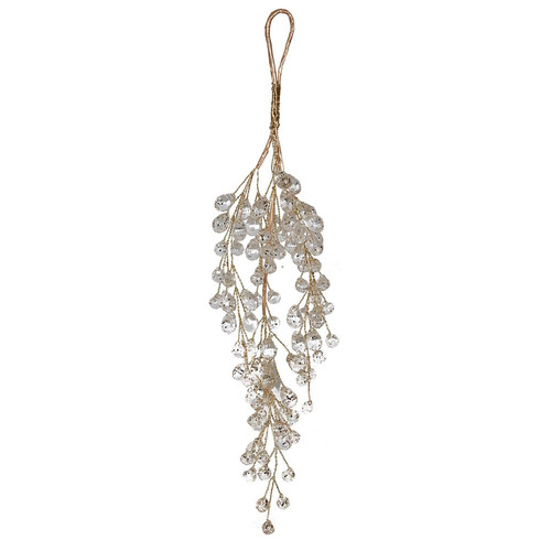 Crystal Drop Hanging Decoration 32cm