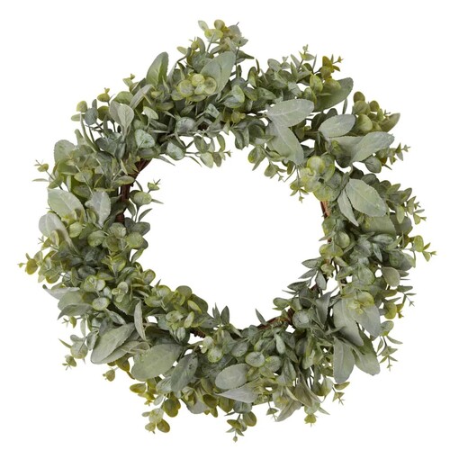 Cove Mixed Forest Leaf Wreath 50cm