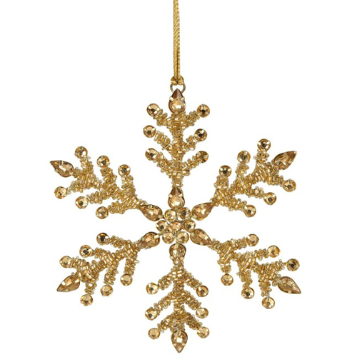 Ketta Gold Jewel Hanging Ornament 15cm