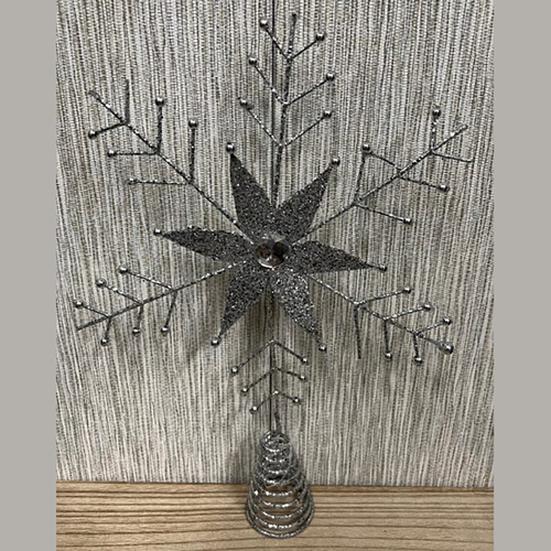 StarTree Topper Glitter Silver