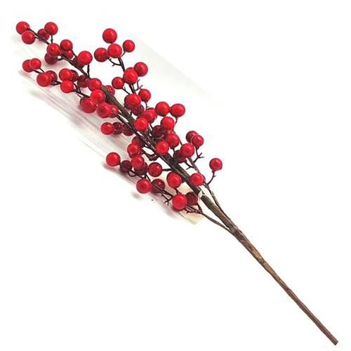 Red Berry Spray 60cm