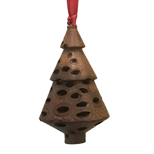Banskia Pod Tiered Tree Hanging Christmas Decoration