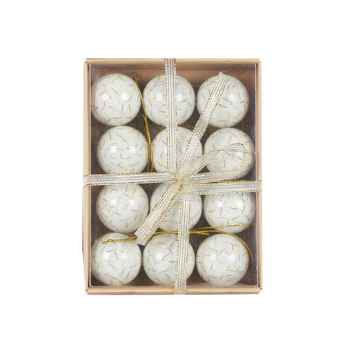 Golden Wattle  Baubles 12pc