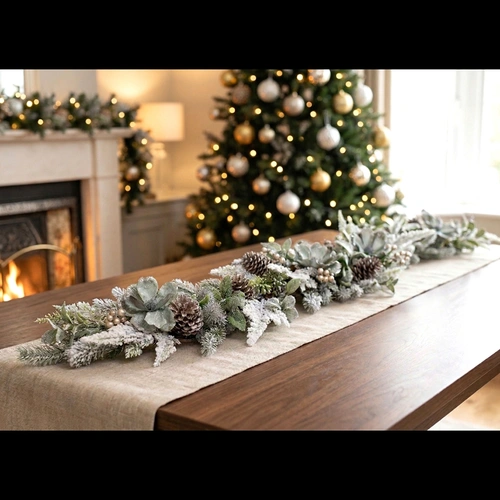 Sage Magnolia Christmas  Garland 180cm